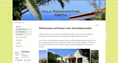 Desktop Screenshot of kreta-appartements.com